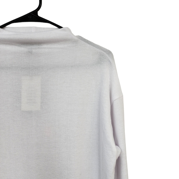 Eloquii Women's Mock Neck Layering Top White - 14/16 - Picture 2 of 6